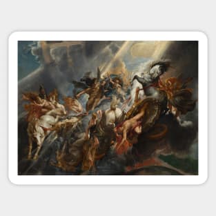 The Fall of Phaeton - Sir Peter Paul Rubens Sticker